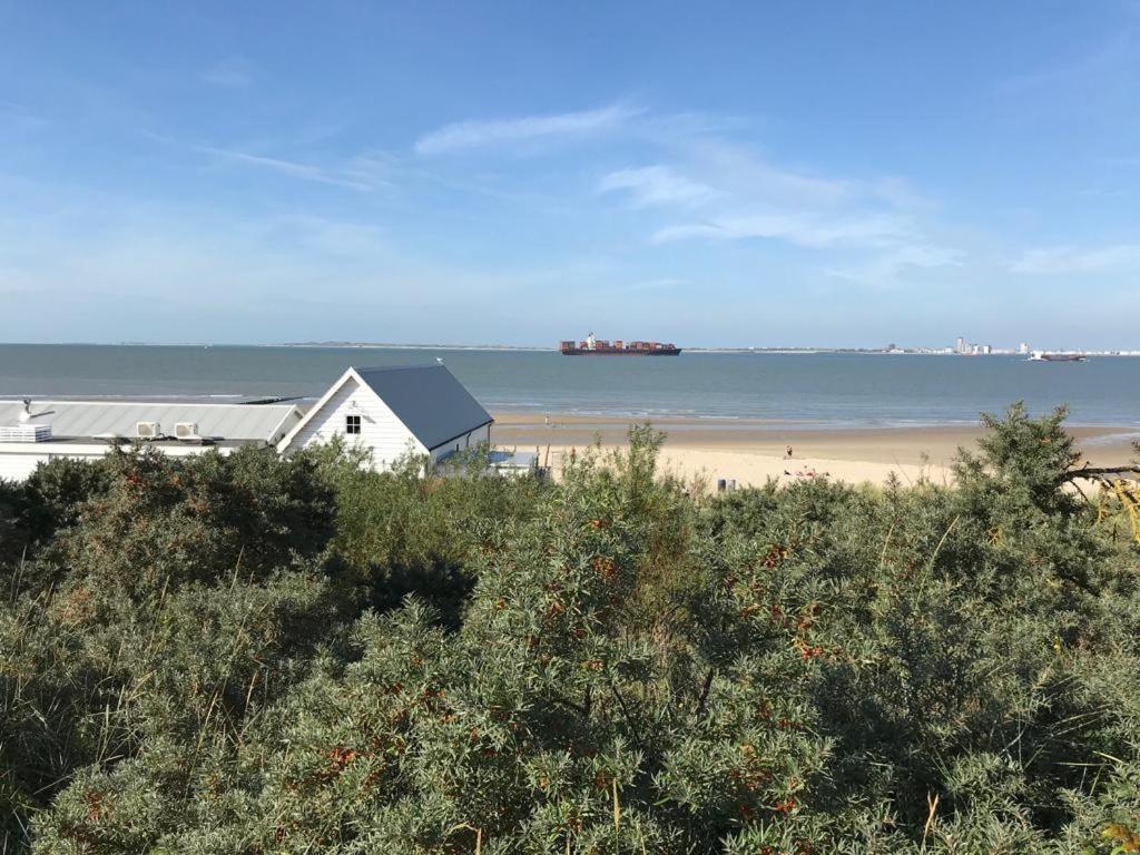 Chalet By The Sea Im Breskens Zeeland Villa Exterior photo